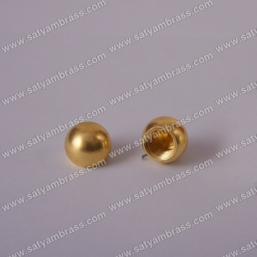 Brass Ball Finials - Premium Brass Material | Elegant Design For Curtains & Drapes