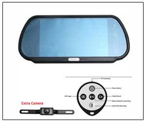कार में पीछे की ओर SPY CAR CAMERA