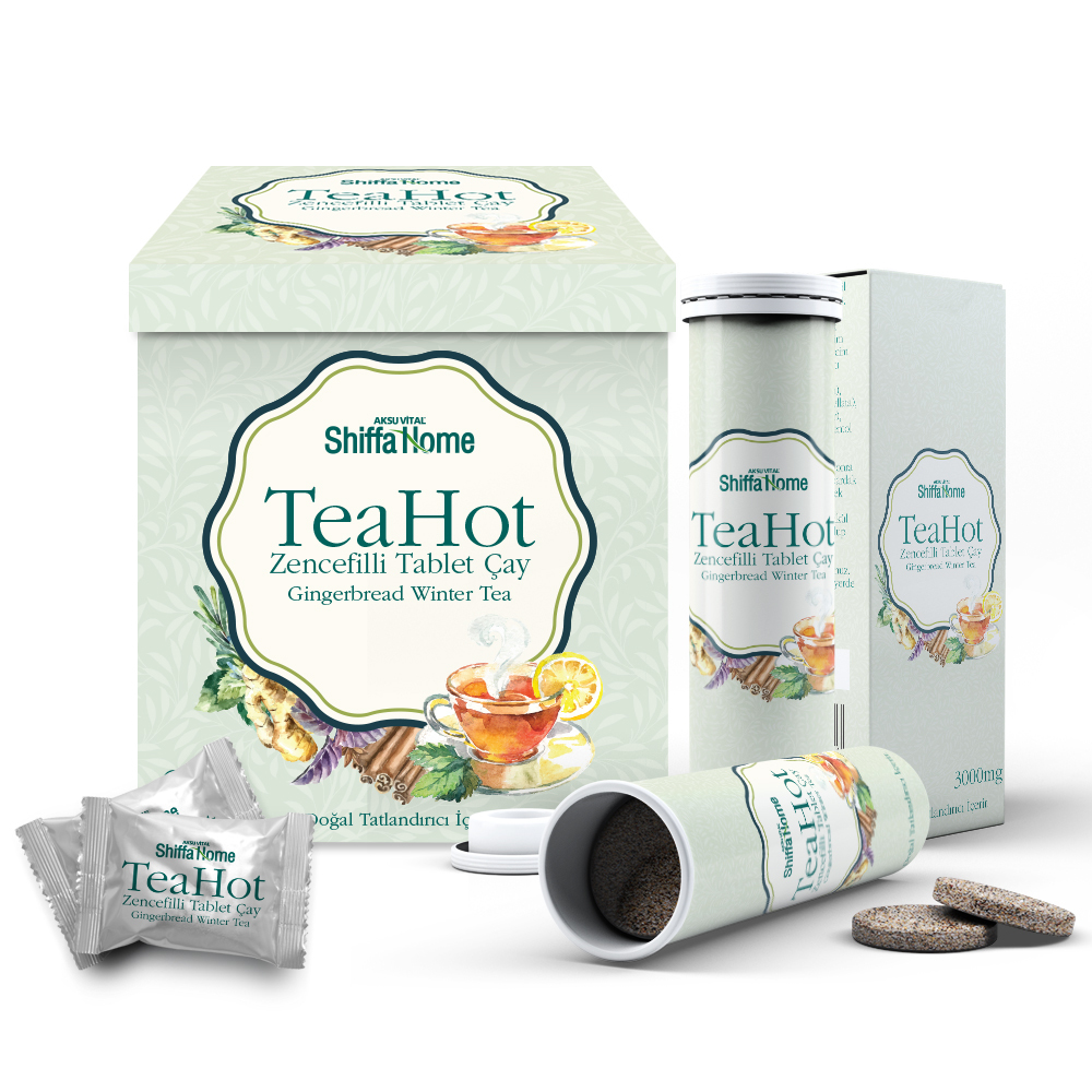 Ginger Tea Premix Tea Hot Effervescent Tea Tablet
