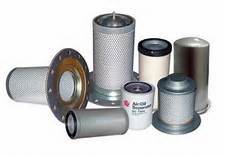 Air Compressor Filter - Metal & Filter Paper, Various Dimensions, Threaded Connection Type | Strong Build, High Dimensional Accuracy, Rust-Free Design