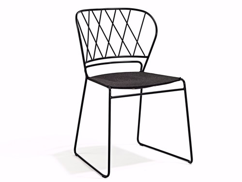 हस्तनिर्मित औद्योगिक कास्ट आयरन आँगन कुर्सी