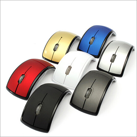 Mini 2.4ghz Snap-in Transceiver Arc Wireless Mouse