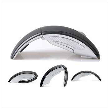 Mini 2.4ghz Snap-in Transceiver Arc Wireless Mouse