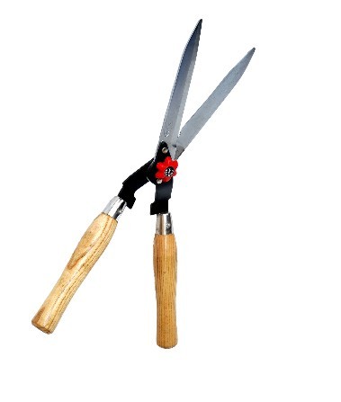 HEDGE SHEAR WOODEN HANDLE