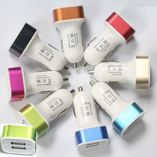 2 Port 1.0-2.1a Usb Car Charger Supplier In Gorakhpur