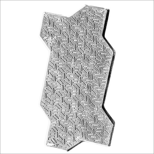 Zebra Interlocking Paver (Color - Grey) 80 Mm