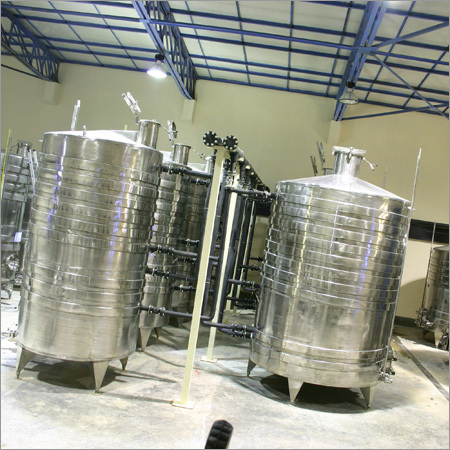 SS भंडारण टैंक