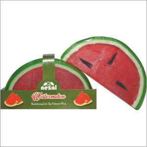 Watermelon Blend Soap - Natural Pearl Infused , Solid Red Bath Soap with Floral Perfume