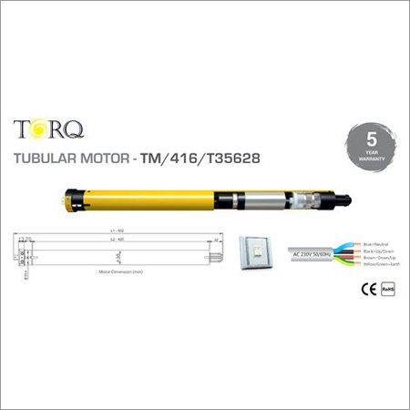 Automation Standard Tubular Motor