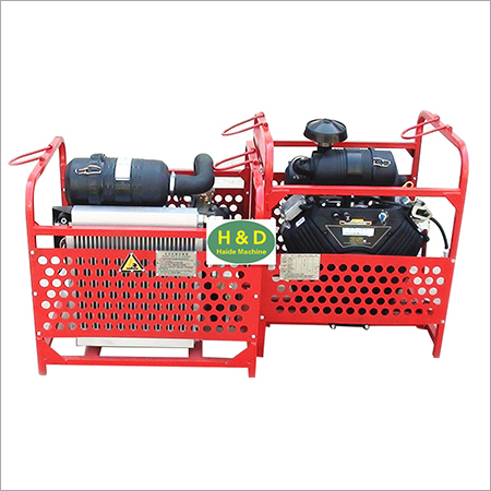 Lubricated Portable Compressor Set