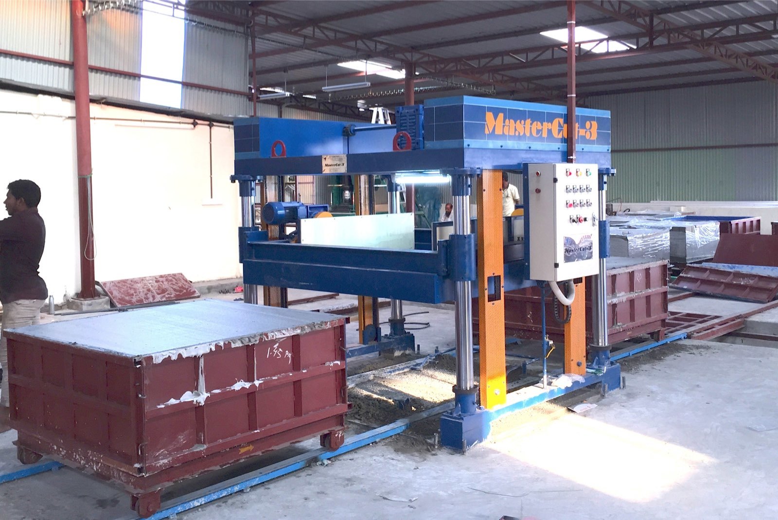 Blue Mastercut Machine