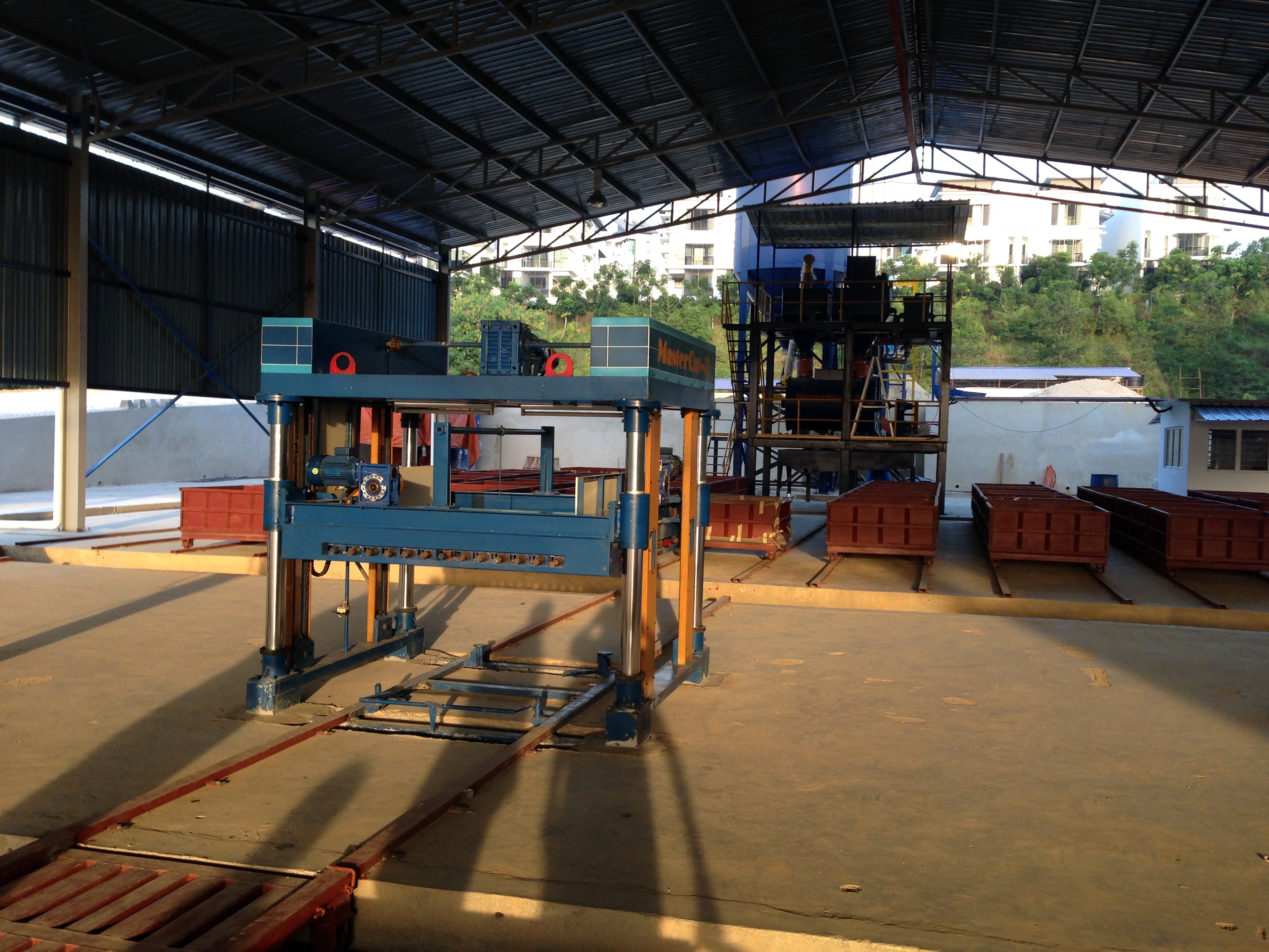 Blue Mastercut Machine