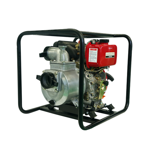 Red & Black Honda Diesel Pump Set Wv30D