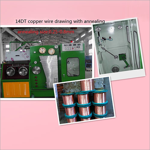 Fine Wire Drawing Machine with Annealer