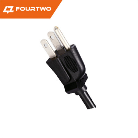 NEMA 5-15P 3 पिन प्लग UL CUL पावर लीड्स