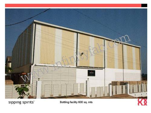 Pre Engineered Building For Bottling Plant