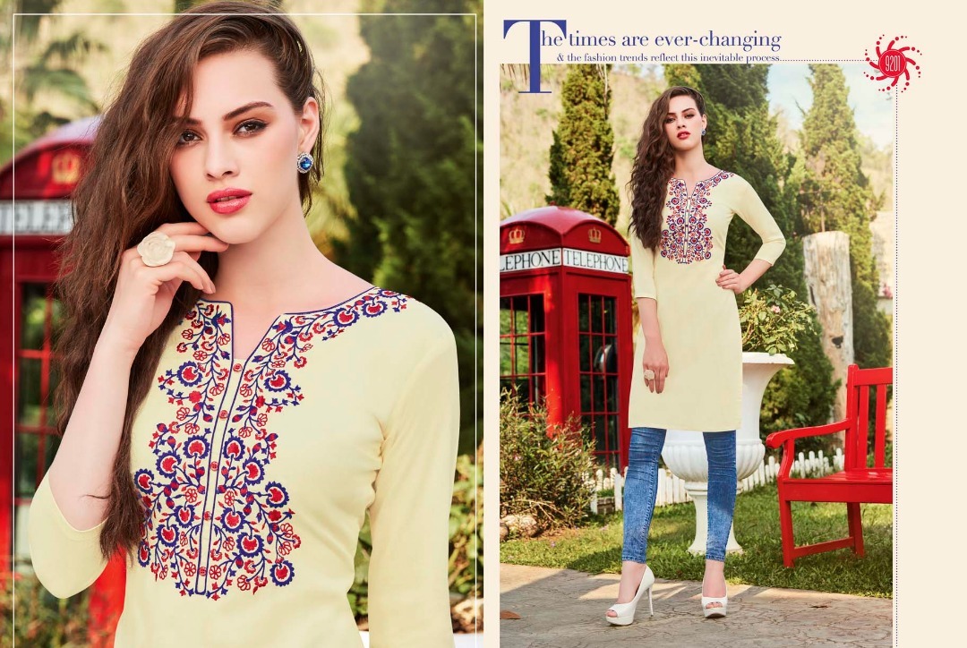 Lily Vol-5 By Kajree Fashion - Rayon Kurti With Embroidery | Sizes M, L, Xl, Xxl, Perfect For Summer Party Wear, Unique 12 Design Collection