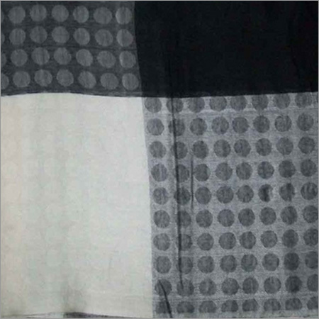 Machine Made Dotted Silk Wool Shawls