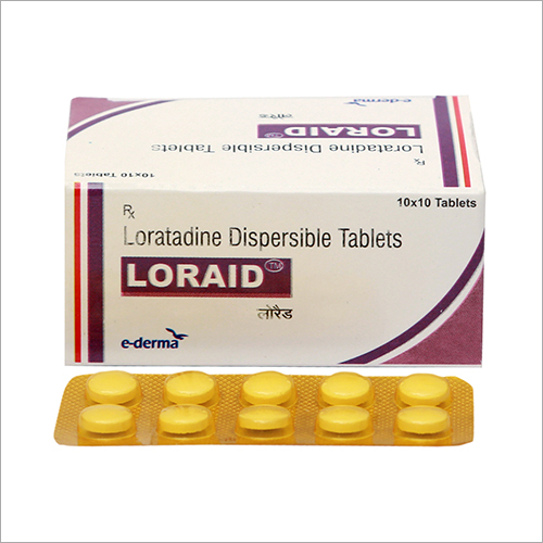LORAID Tablet - Loratadine Dispersible 10mg , Enhanced Allergy Relief for Allergic Rhinitis and Chronic Idiopathic Urticaria