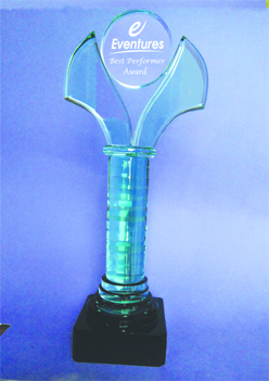Glass Knife Size: 12" X 6"