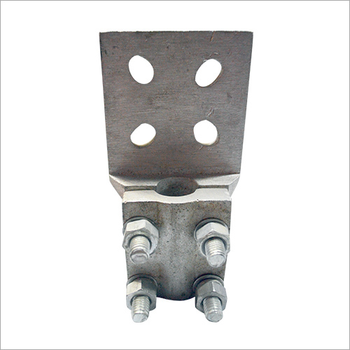 Pad Type Clamp - Aluminum, Rectangular Design, White Jacket | Corrosion Resistant, Precision Engineered, Rugged and Easy to Install
