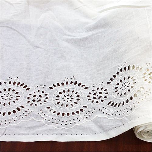 Designer Cotton Embroidery Fabrics