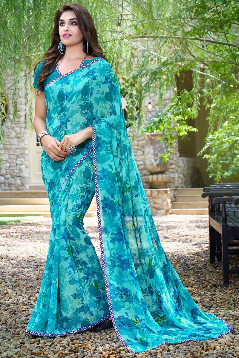 Georgette India Saree