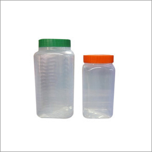 Transparent Plastic Jars And Bottles
