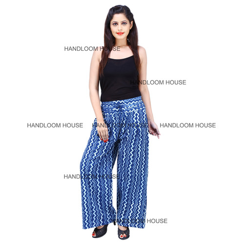 Cotton Palazzo Pants