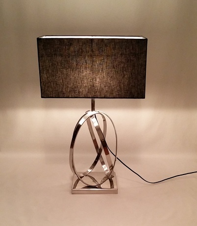 Nickel Table Lamp