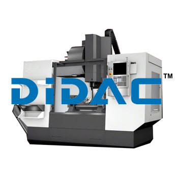 5-Axis Vertical Machining Center - Cast Iron, 50" x 26" x 25" Dimensions | 30 hp Vector Drive, 8100 rpm Spindle Speed, 24+1 Tool Changer, 710 ipm Rapids