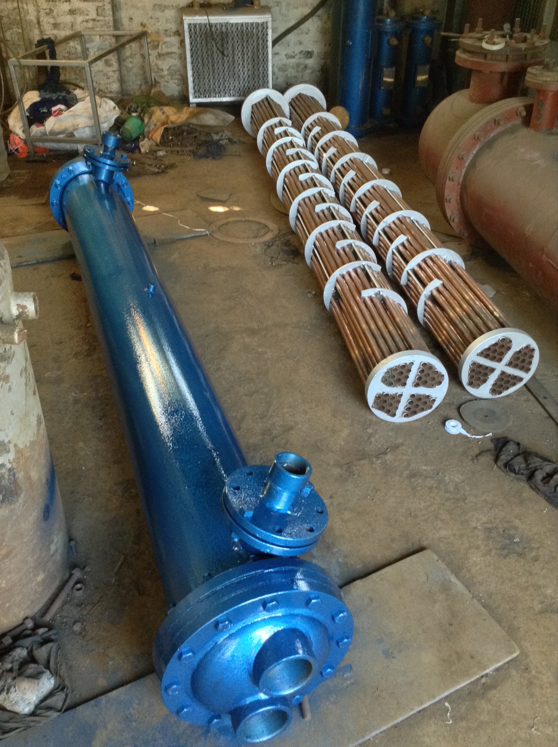Brown Tube Bundle Aftercooler