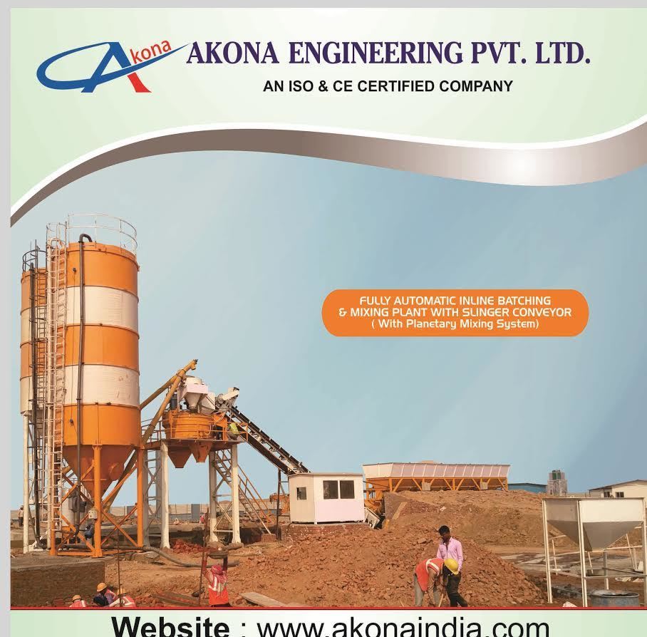 Pan Mixer Type Batching Plant Construction