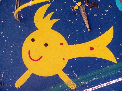 बच्चों के खेलने के क्षेत्र के लिए फ़्लोरिंग