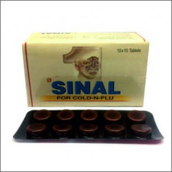 क्लोर्फ़ेनिरामाइन, फ़ीनाइलफ्रिन, कैफीन और पैरासेटामोल की गोलियाँ