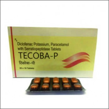 डाइक्लोफेनाक पोटेशियम, पेरासिटामोल और सेरातियोपेप्टिडेज टैबलेट्स