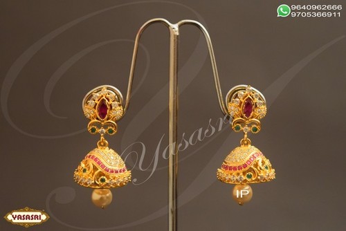 Golden Ladies Designer Earrings