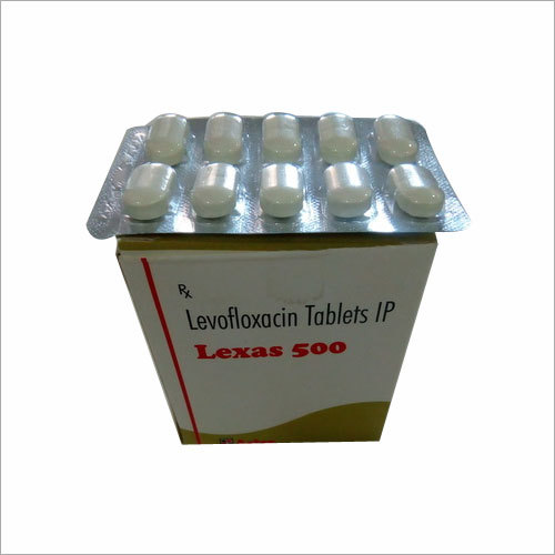 Lexas 500 Tab - 500mg Levofloxacin Tablets | For Pneumonia, Chronic Bronchitis, UTIs, Skin Infections
