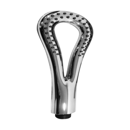 Wing Telephonic Shower - Stainless Steel, 4-6 Inches Size | 1.5 Mtr CP Tube & ABS Hook, Oval Shape