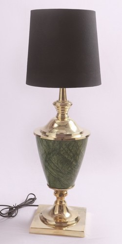 आधुनिक हरा संगमरमर बेडसाइड टेबल लैंप