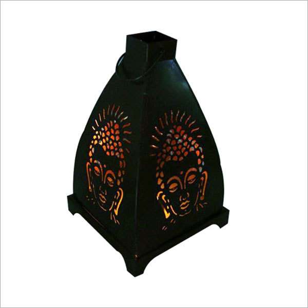 Buddha Pyramid T Light Candle Holder