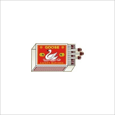 Goose - Cardboard Matches, 40 Splints Per Box | Safety Brown Match Heads, Designed With Double-sided Print