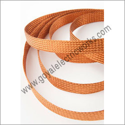 Copper Braided Flexible Strips - Color: Brown