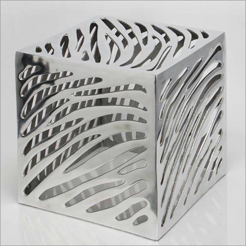 लेजर कट एल्यूमीनियम साइड टेबल