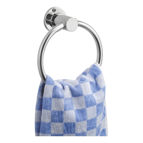Towel Ring - Stainless Steel, Round Shape 10-50 Inch | PVC Elements for Durability and Modern Aesthetic
