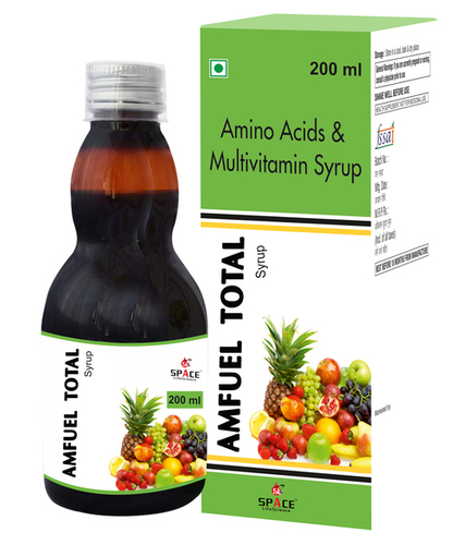 Multivitamin Multimineral Syrup - 200ml Bottle | Antioxidant Support, Promotes Nutrition, Daily 10ml Dose, Contains Essential Amino Acids, GMP Certified, 18-Month Shelf Life