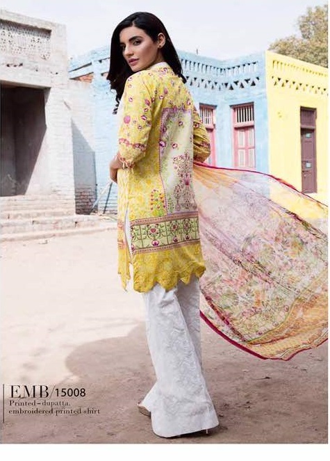 Printed Pakistani Cotton Salwar Kameez