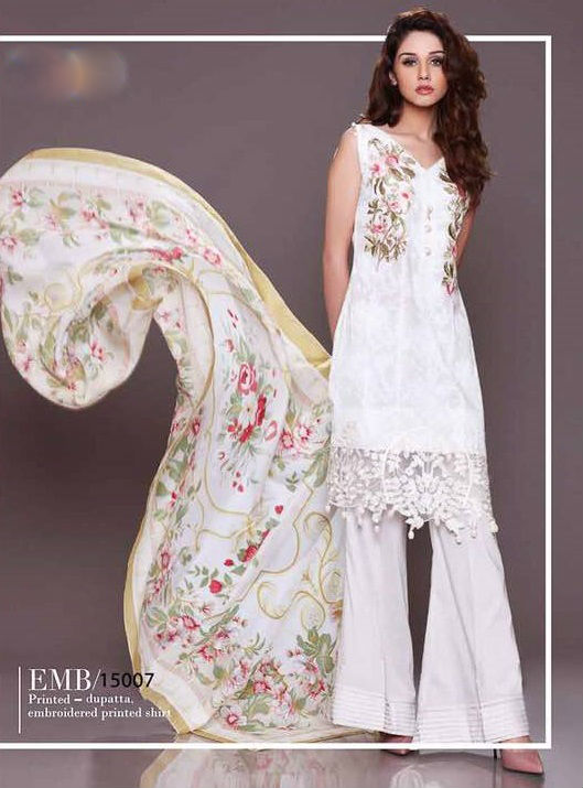 Printed Pakistani Cotton Salwar Kameez
