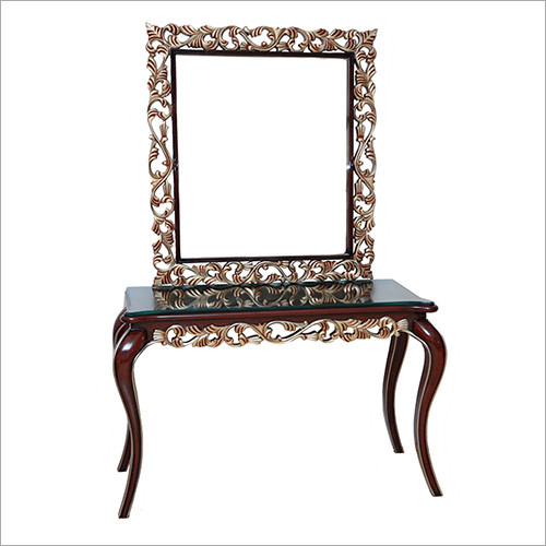 Carving Console with Oriental leg