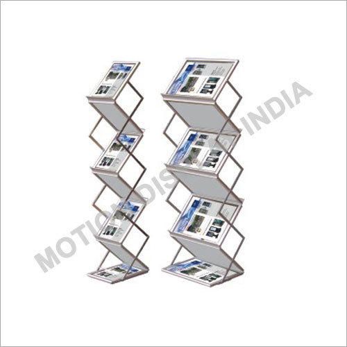 CS-501 एल्युमिनियम बॉडी कैटलॉग स्टैंड